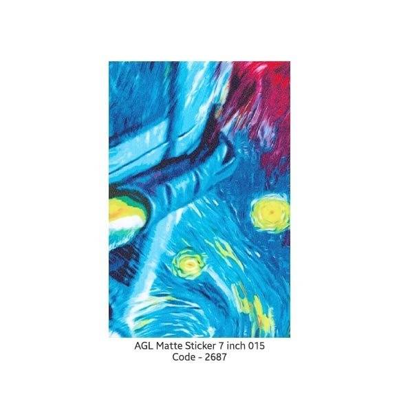 AGL Matte Sticker 7 inch 015 - D